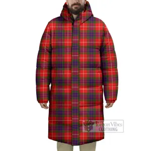 Abernethy Tartan Long Down Jacket