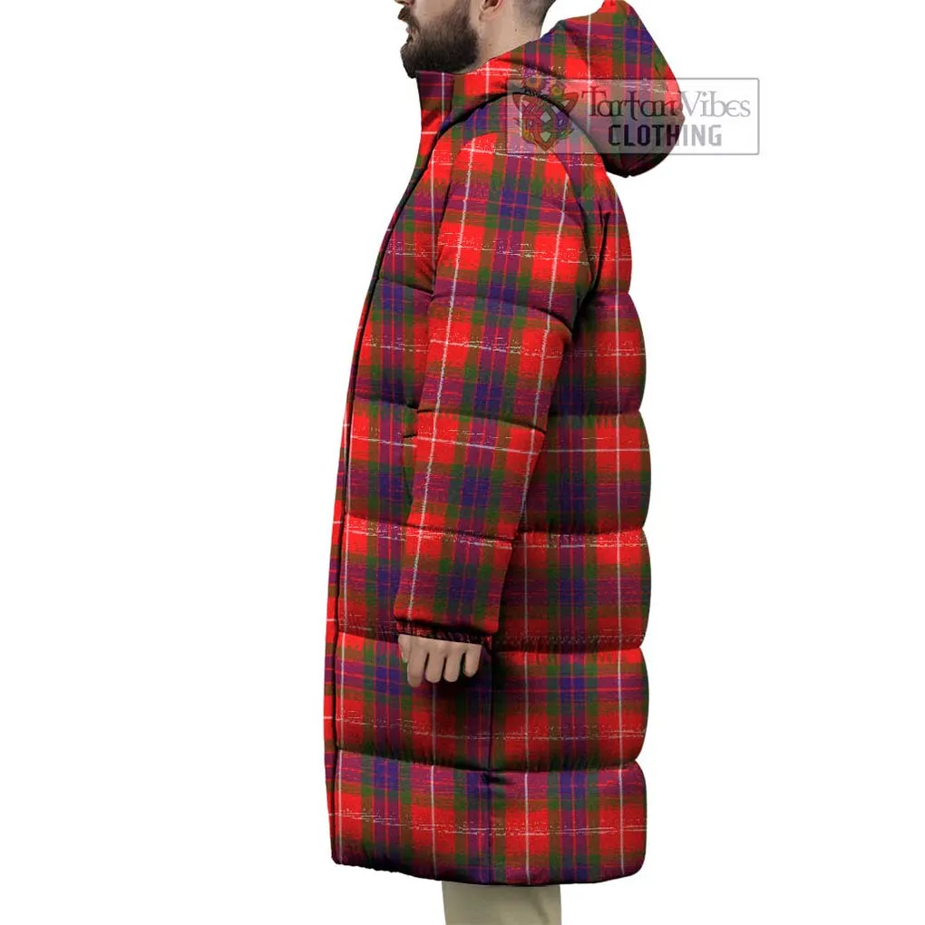 Abernethy Tartan Long Down Jacket