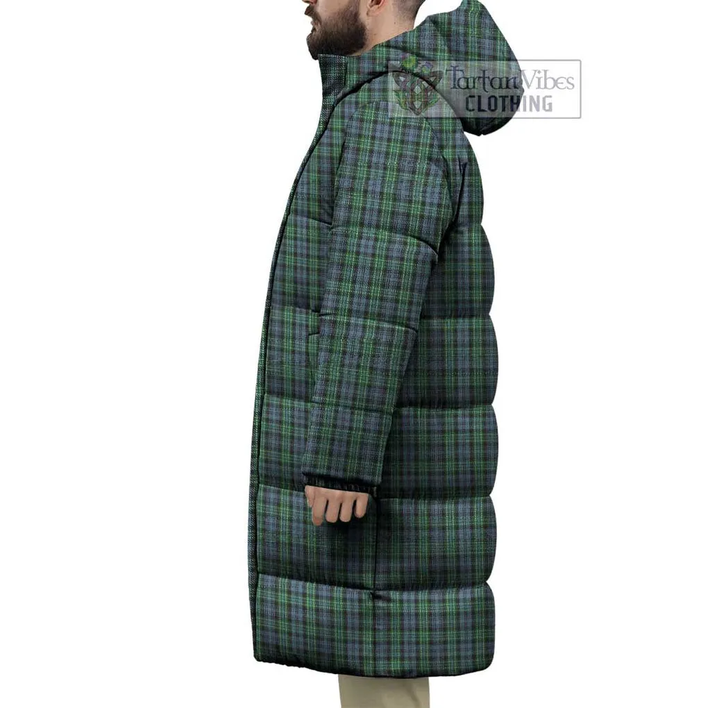 Arbuthnot Tartan Long Down Jacket