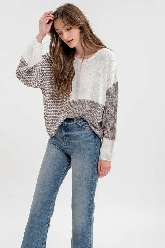 Bella Back Tie Sweater