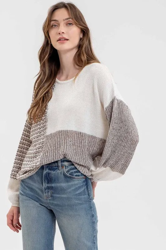 Bella Back Tie Sweater