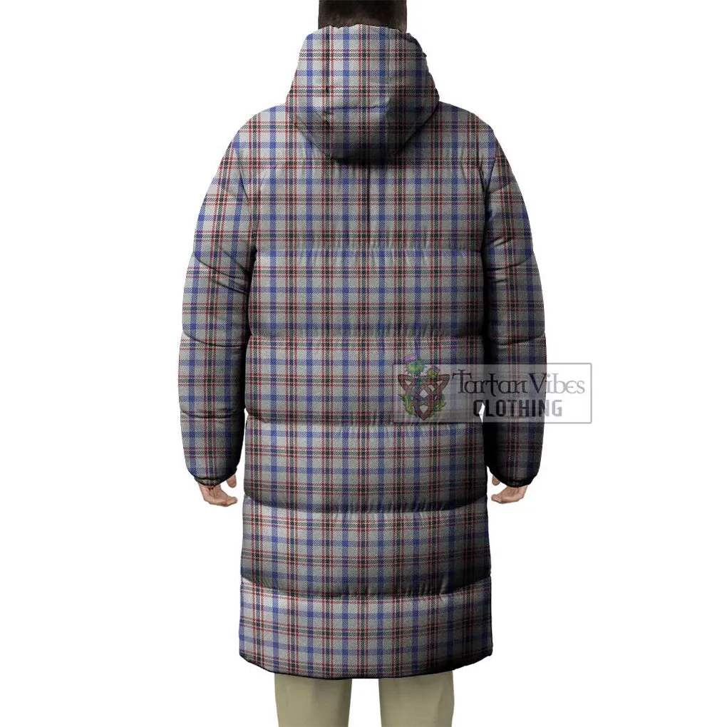 Boswell Tartan Long Down Jacket