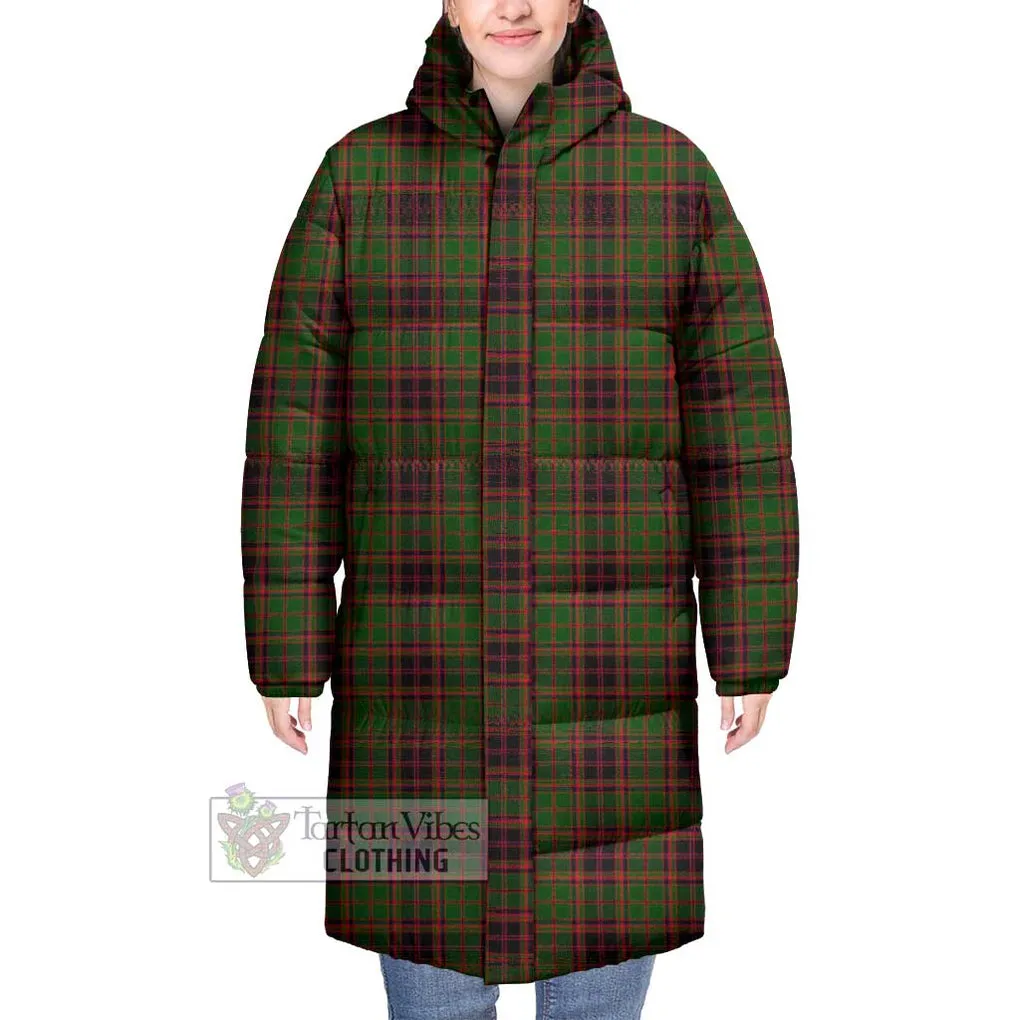 Buchan Tartan Long Down Jacket