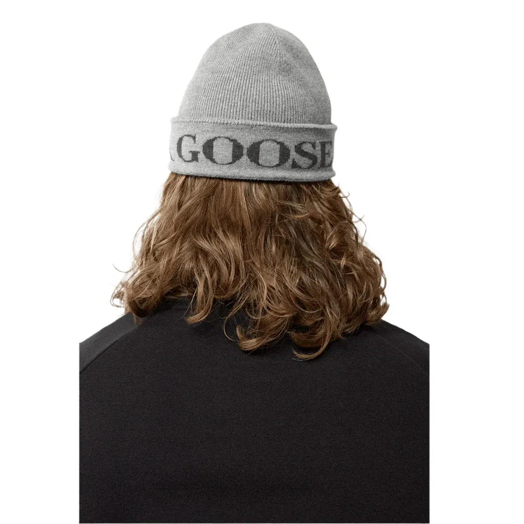 Canada Goose Men's Jacquard Wordmark Toque