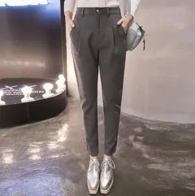 Casual High Waist Pants