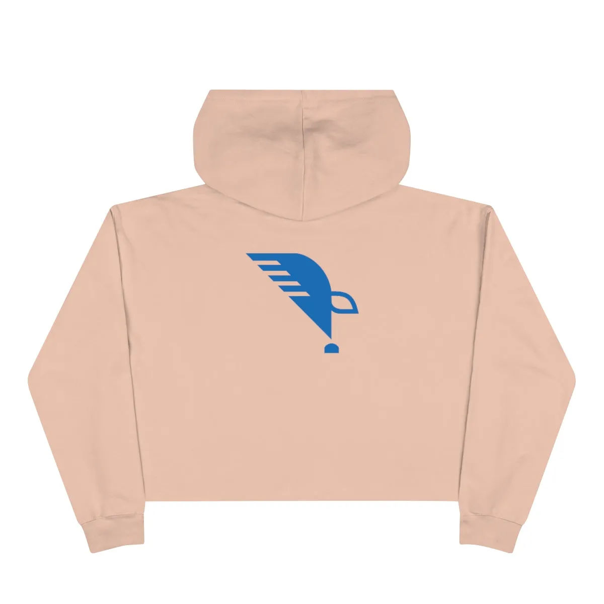 Crop Hoodie with Eagle Quill Alumni Logo