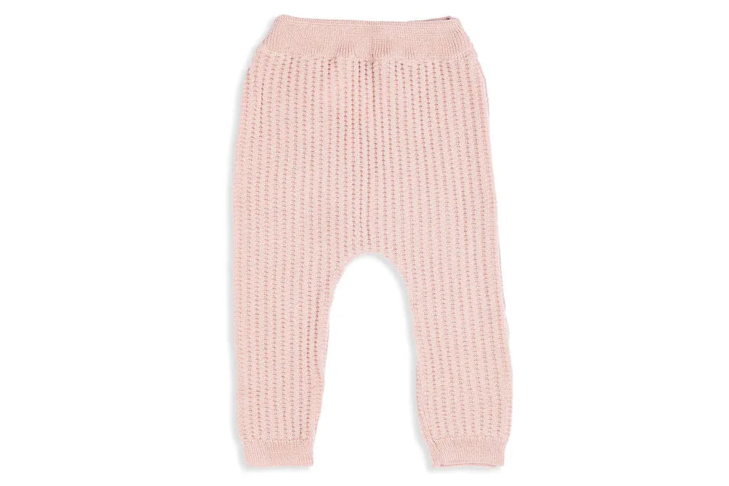 Crosby Soft Rose Merino Wool Pants