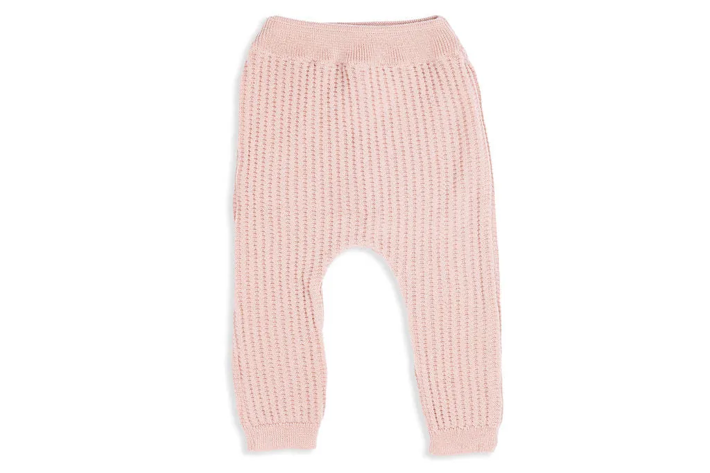 Crosby Soft Rose Merino Wool Pants