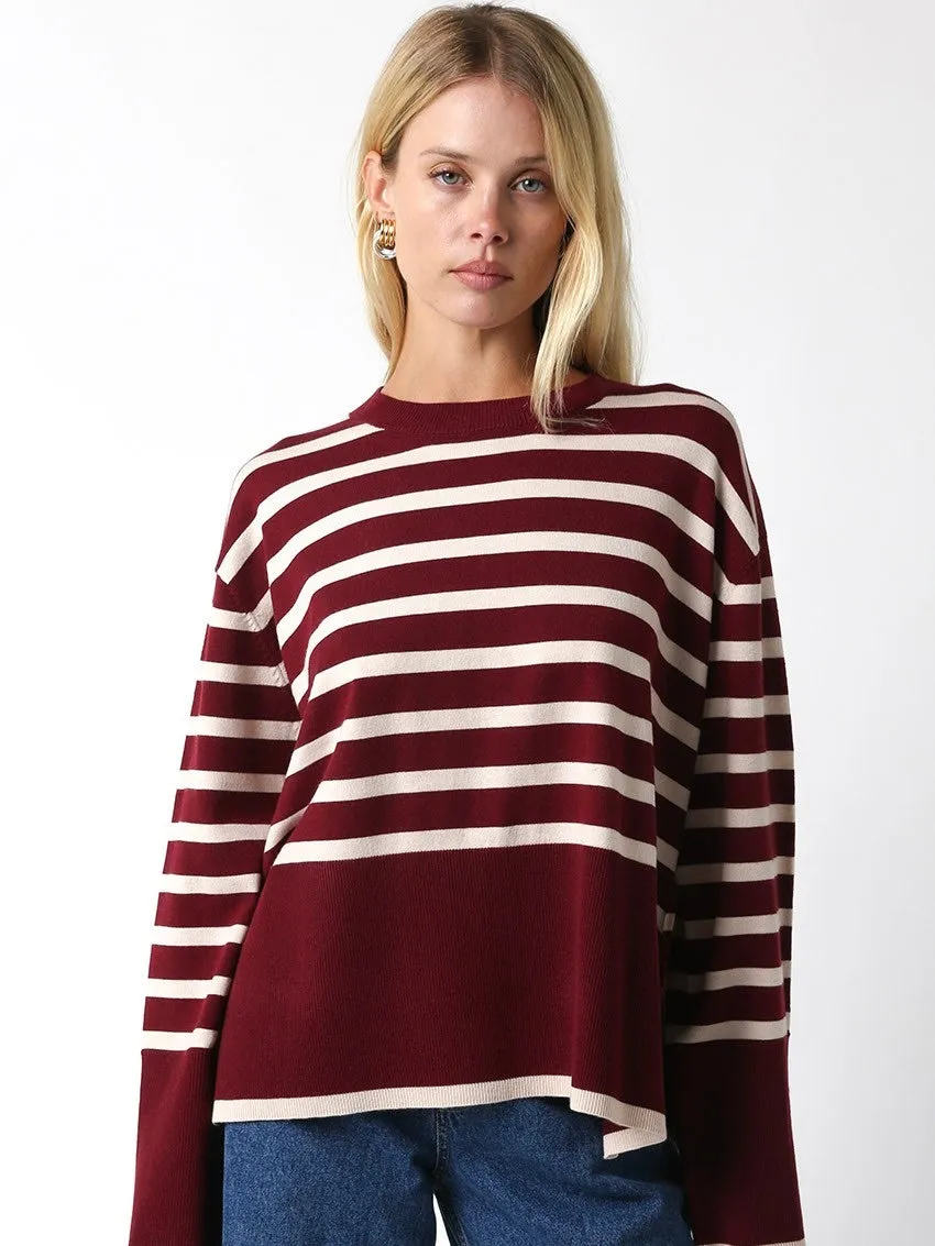 Deborah Striped Sweater