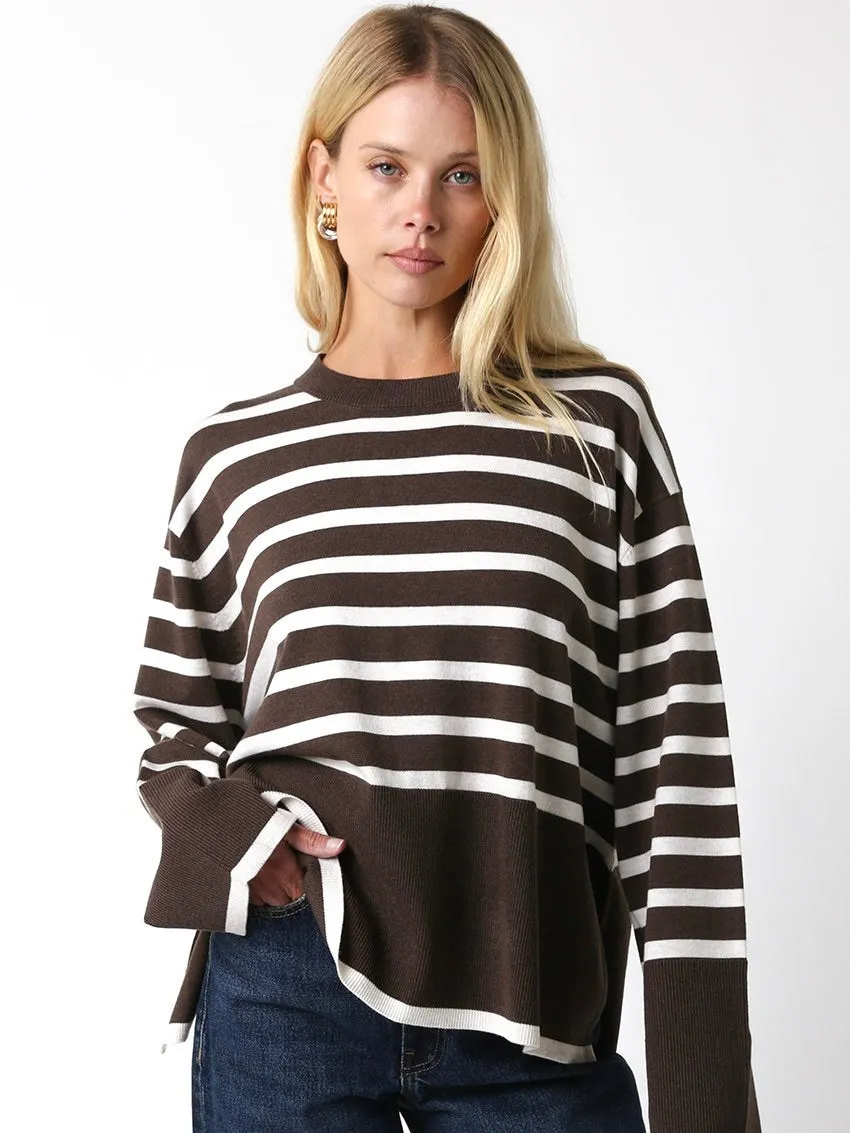 Deborah Striped Sweater