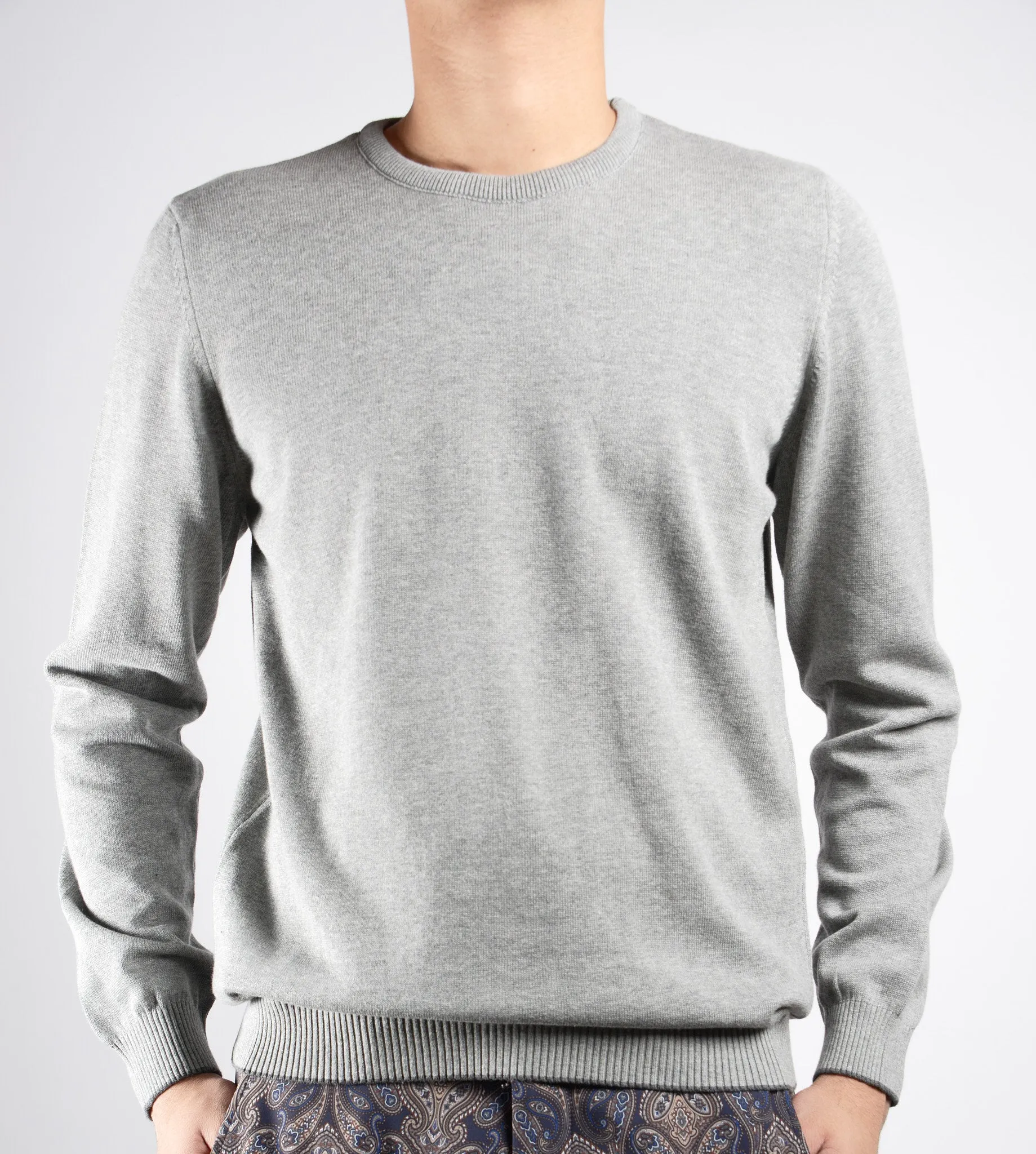 DT Mini Rib Crewneck Ls Sweater