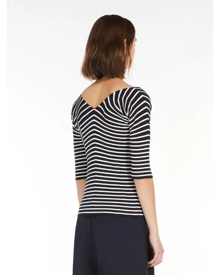 Max Mara Weekend Oceano Stripe Knit Pullover