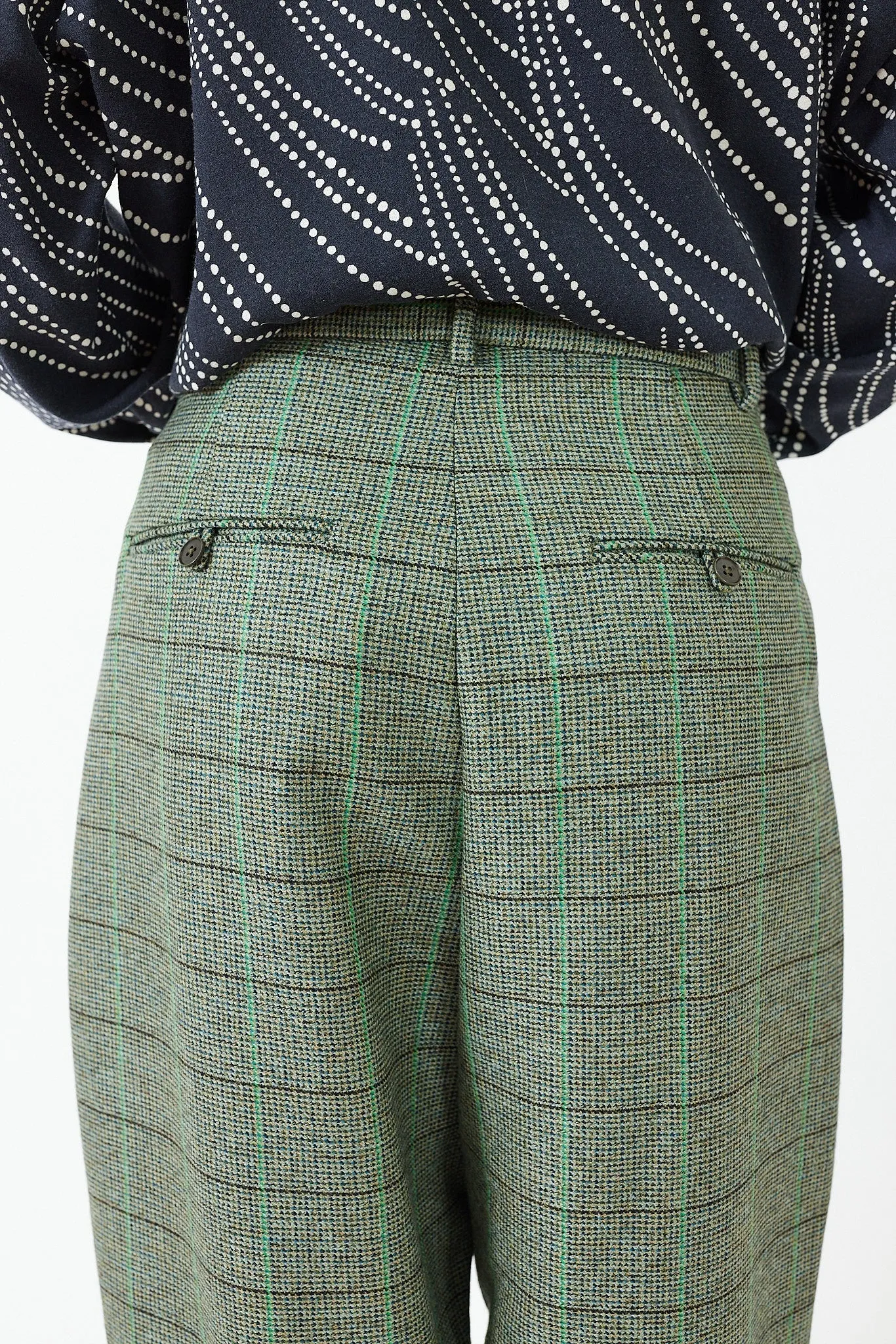 Minä Perhonen - Forester Check Pants - AAA4545K