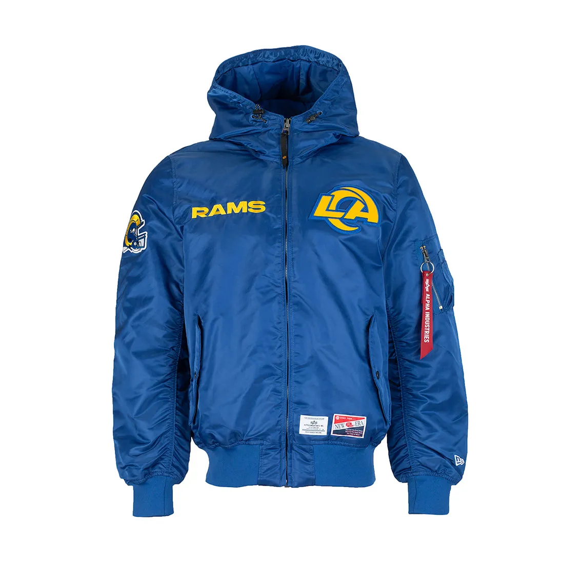 Rams Alpha Bomber Jacket - Mens