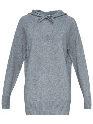 Refined Wool Cashmere Hooded Sweater