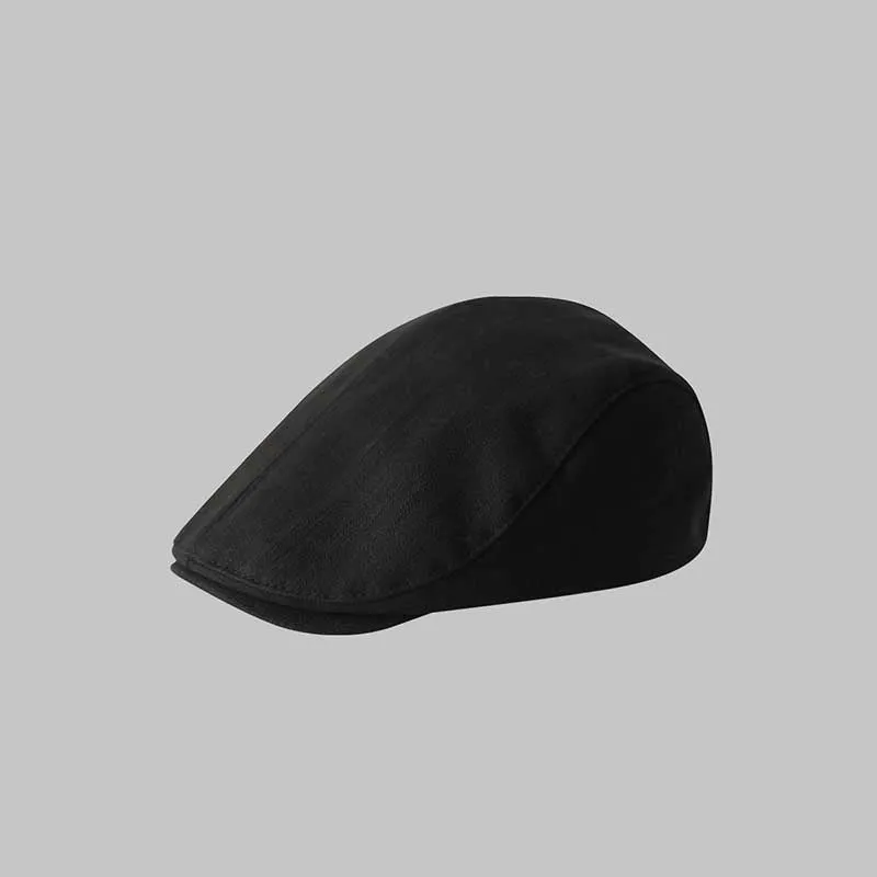 Retro British Simple Solid Color Hat