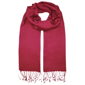 Silk Stole - Cerise