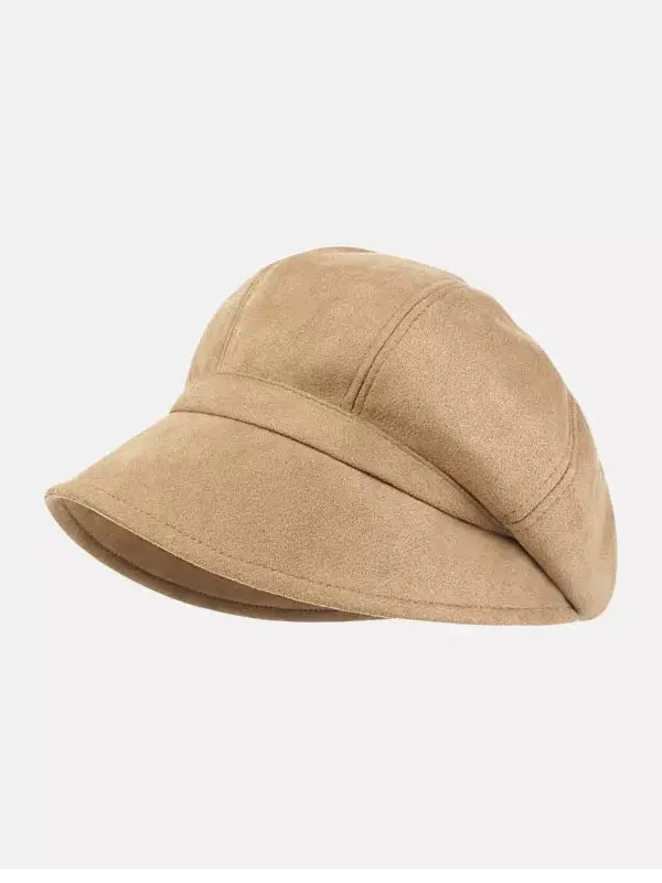 Simple Keep Warm Solid Color Fisherman Hat