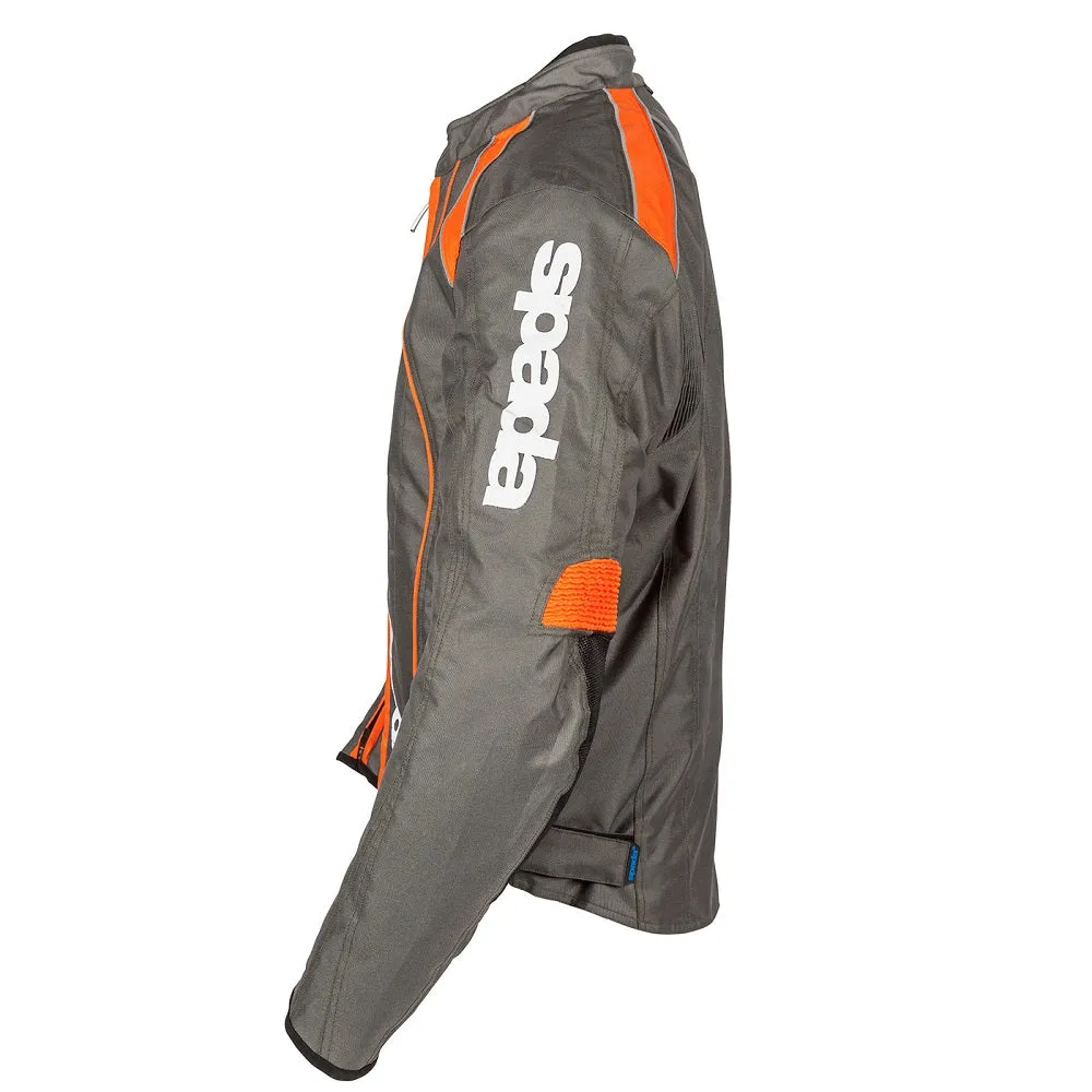 Spada Plaza Waterproof Jacket Zinc / Orange