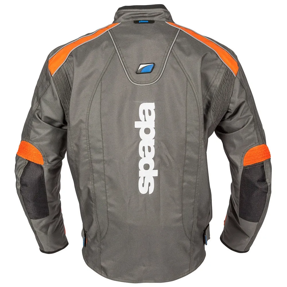 Spada Plaza Waterproof Jacket Zinc / Orange