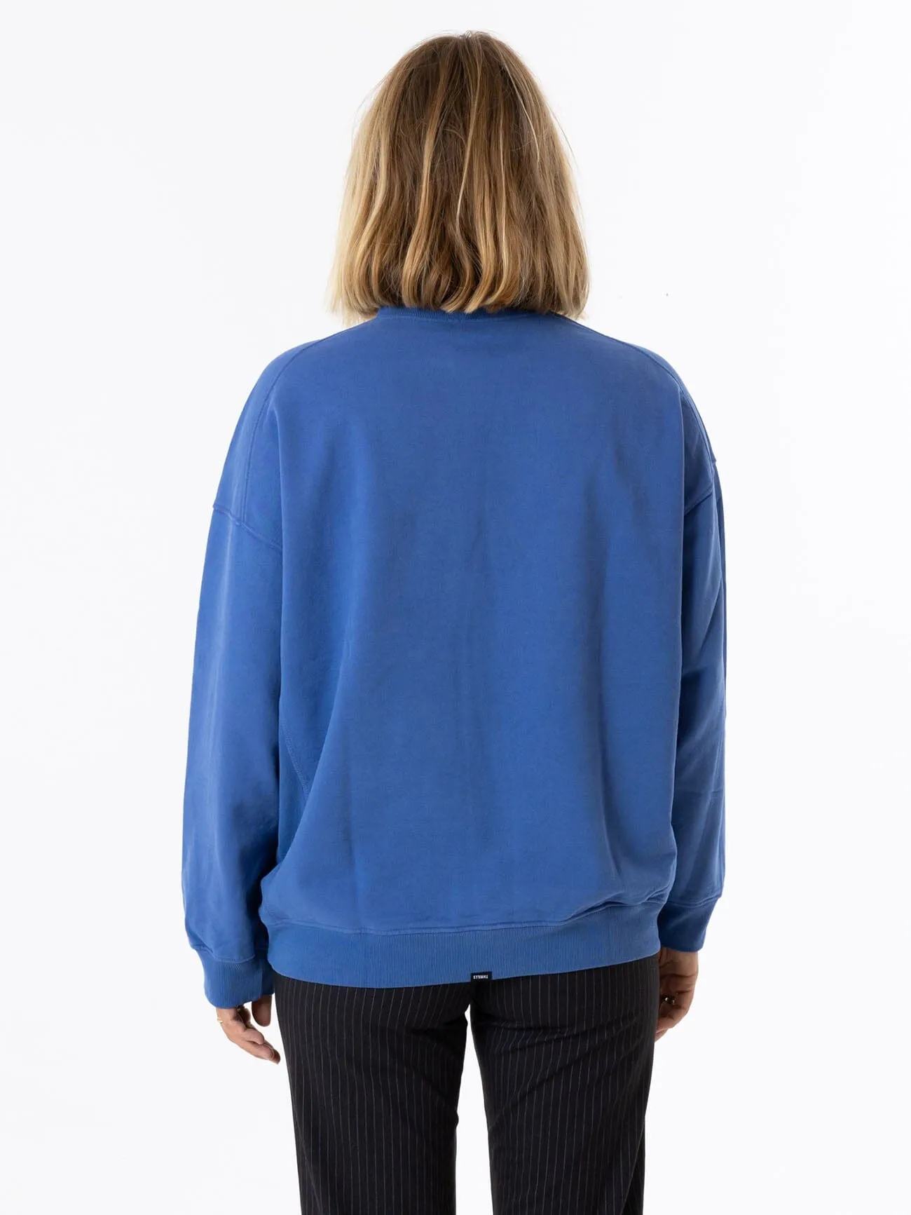 Spectral Oversize Crew - Vintage Royal Blue