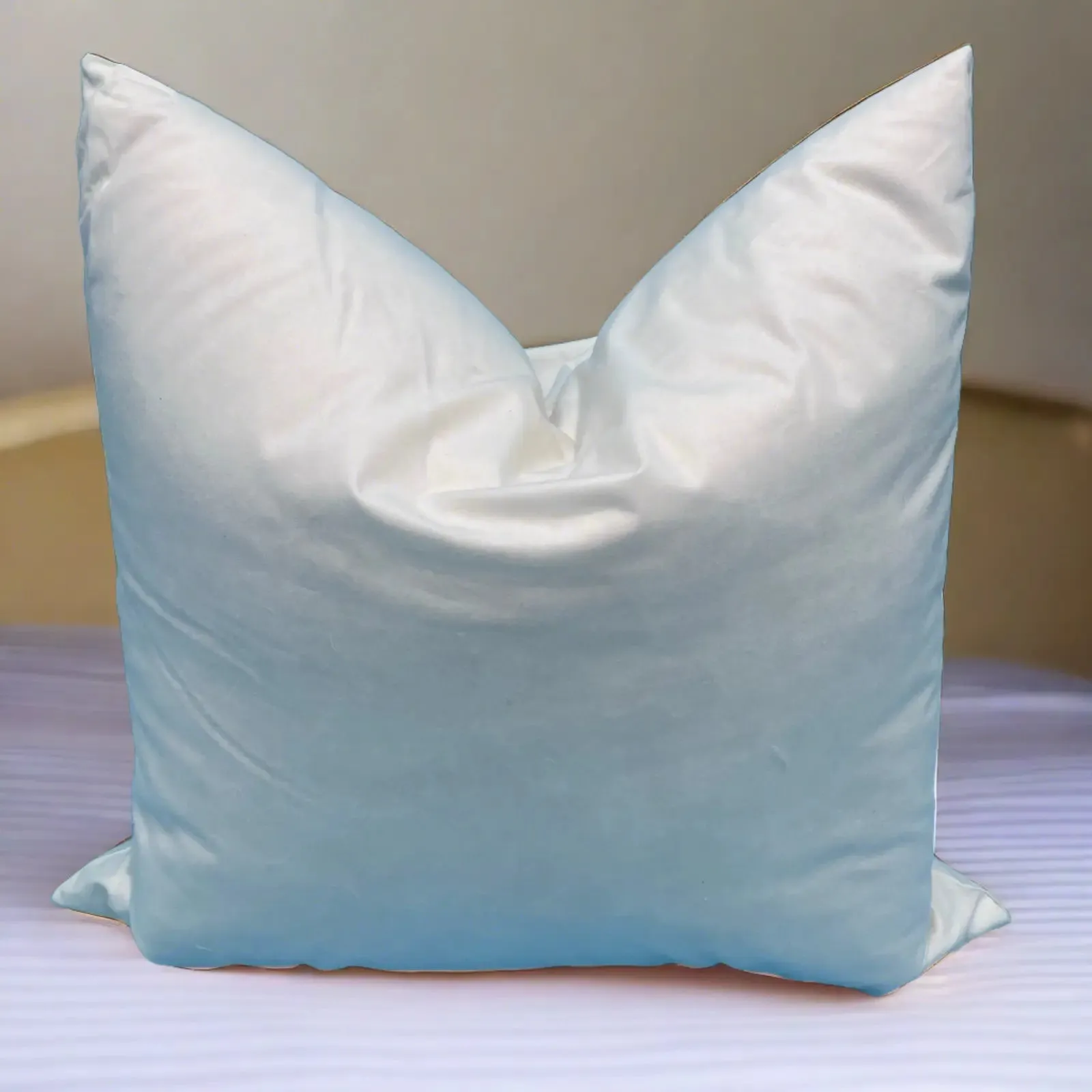 SupremeSoft™ 20" Square 100% White Goose Down Pillow Insert