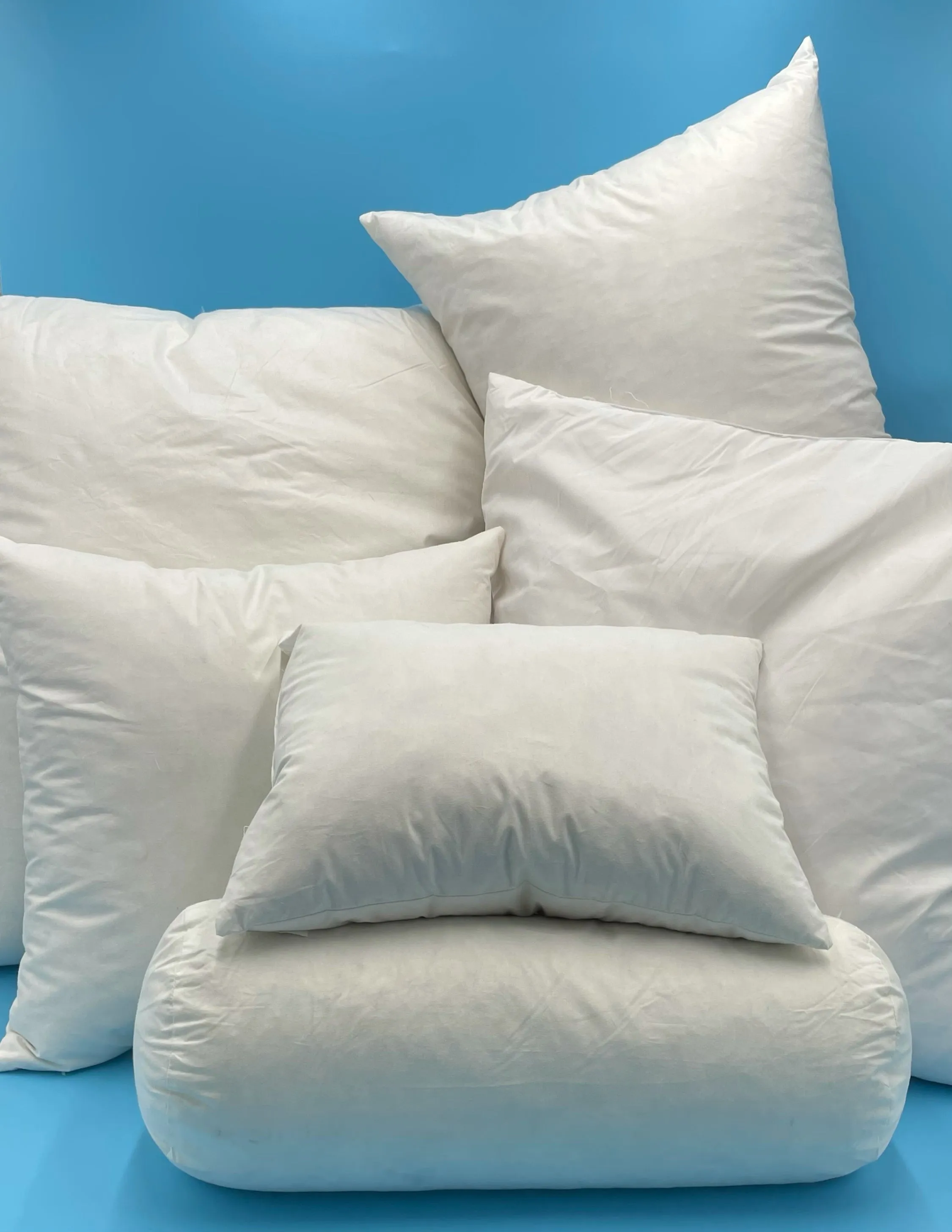 SupremeSoft™ 20" Square 100% White Goose Down Pillow Insert