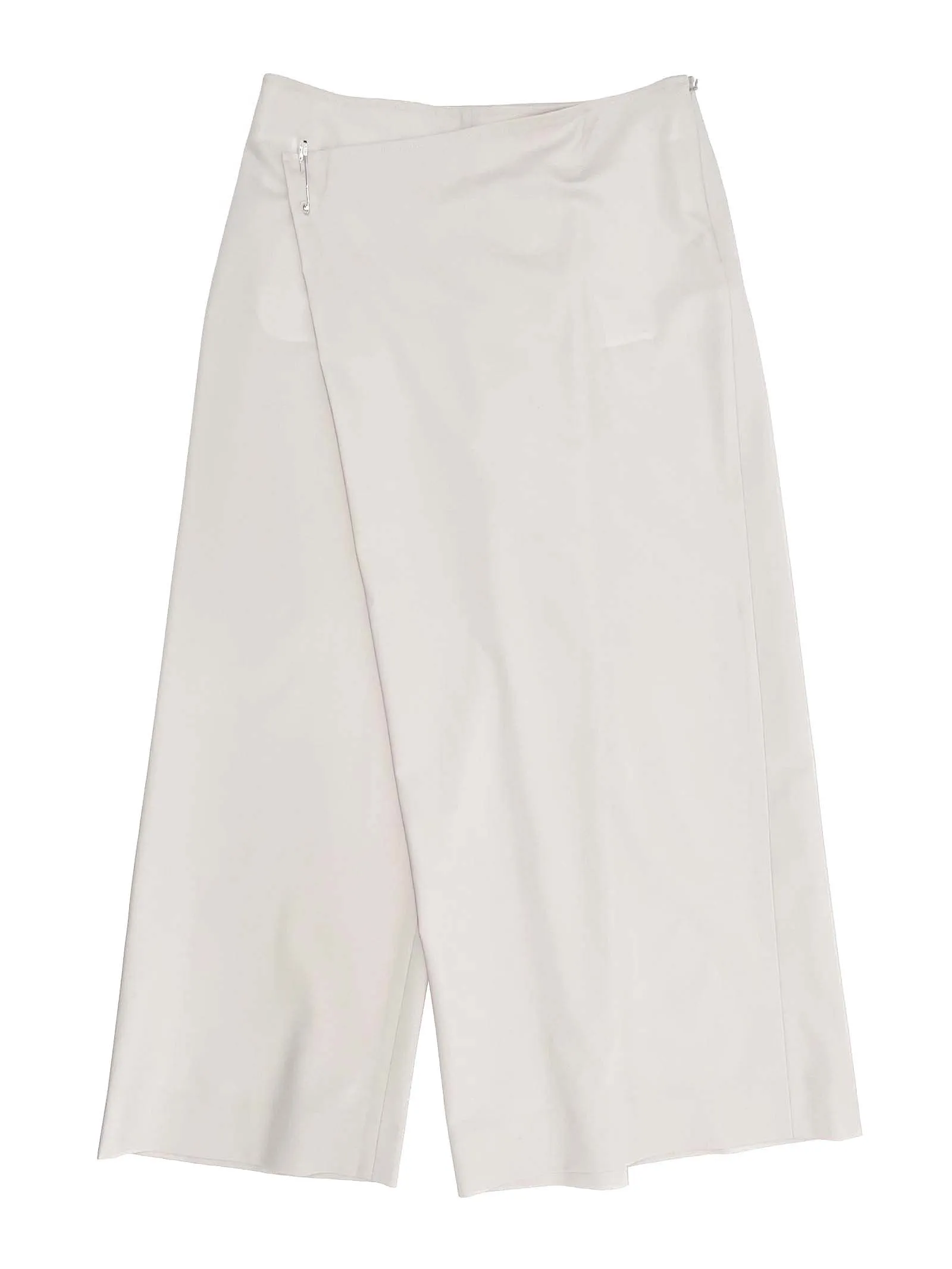 Tailored Wrap Pant in Bone