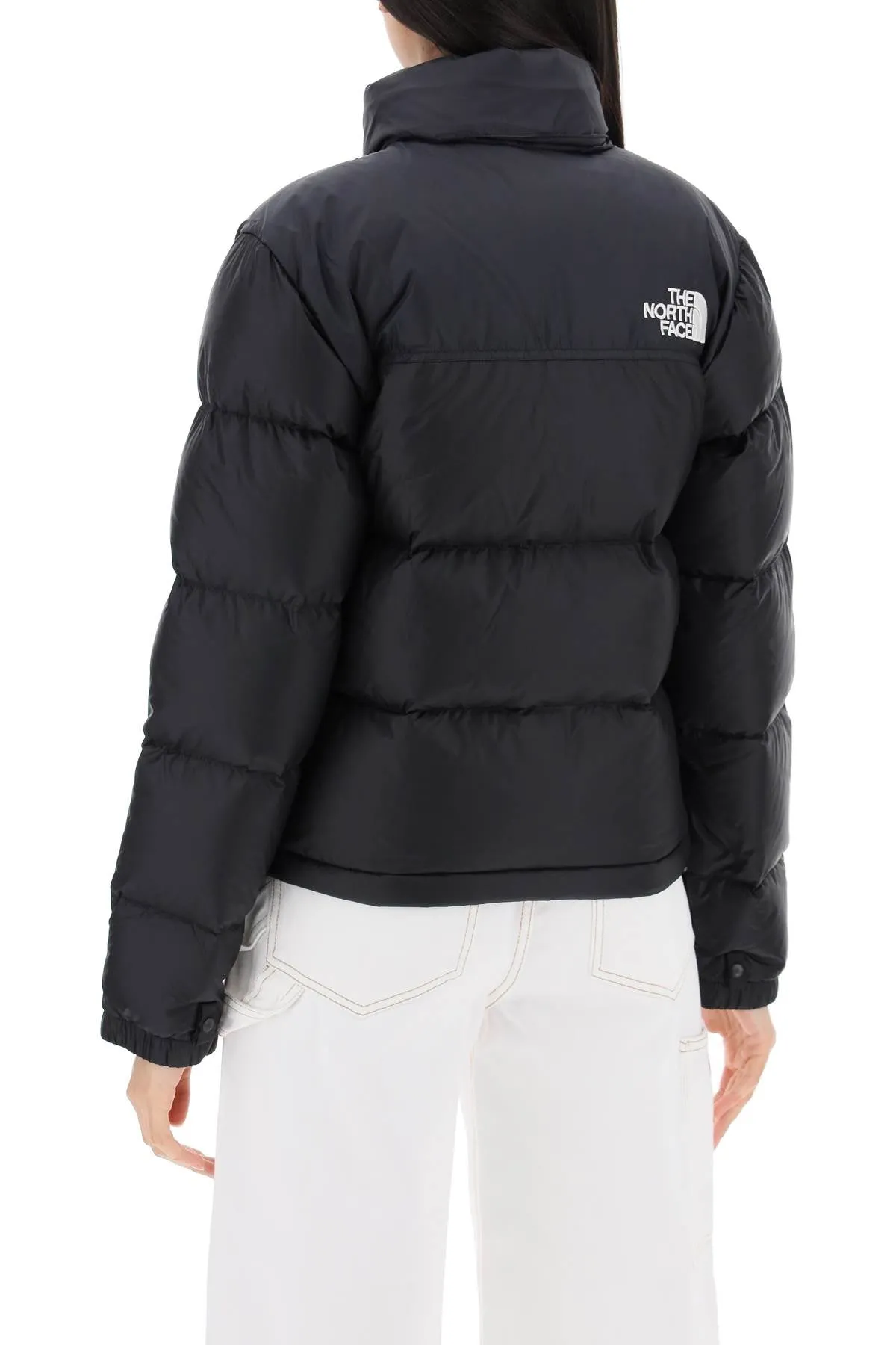 The North Face Ripstop Nylon Nuptse Cropped Down Jacket