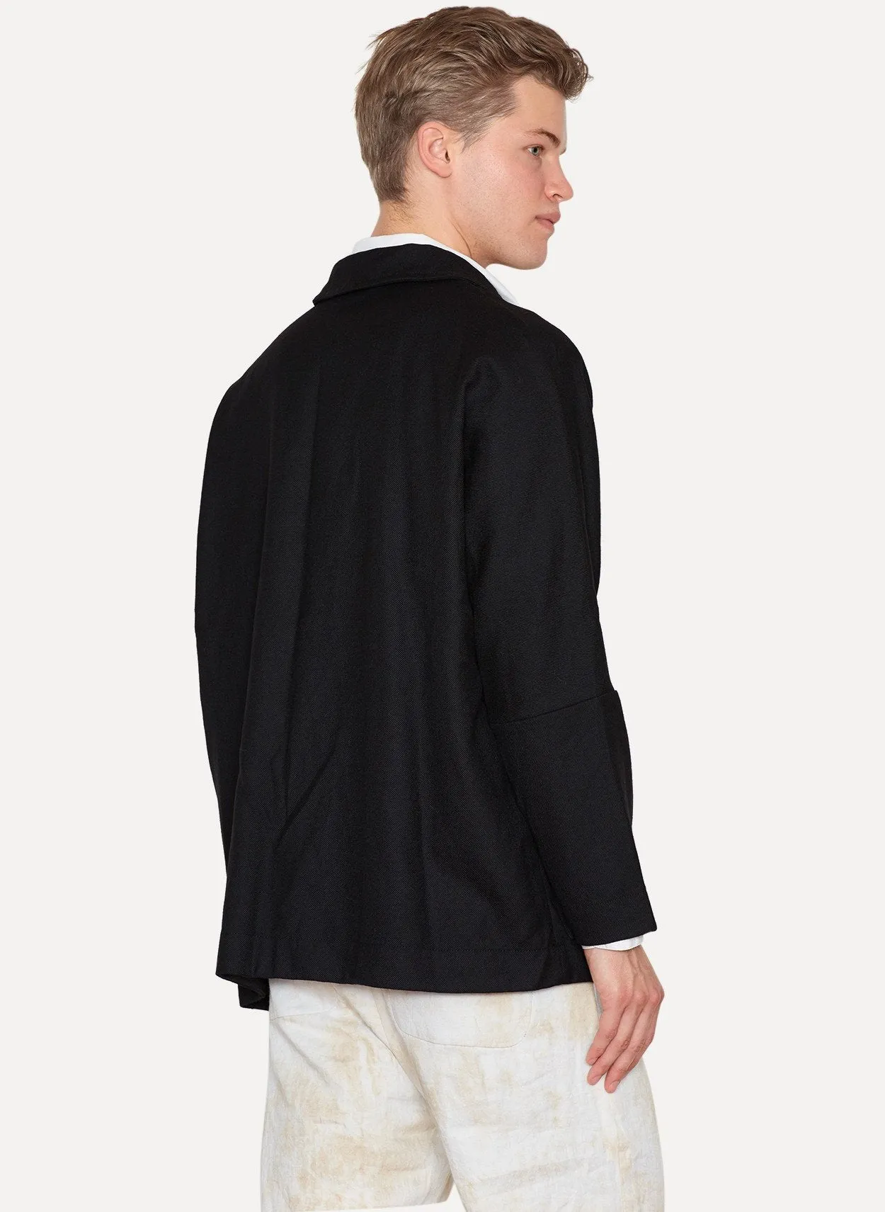 Twill Shirt Jacket