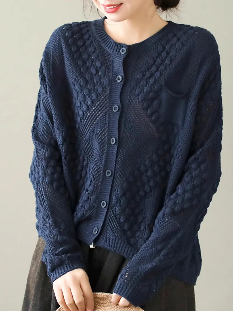 Women's Comfortable Daily Wear Crew Neck Sweater