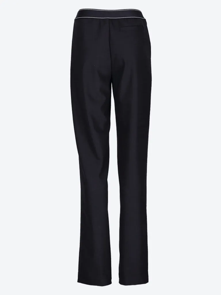 Wool sports tailoring pants